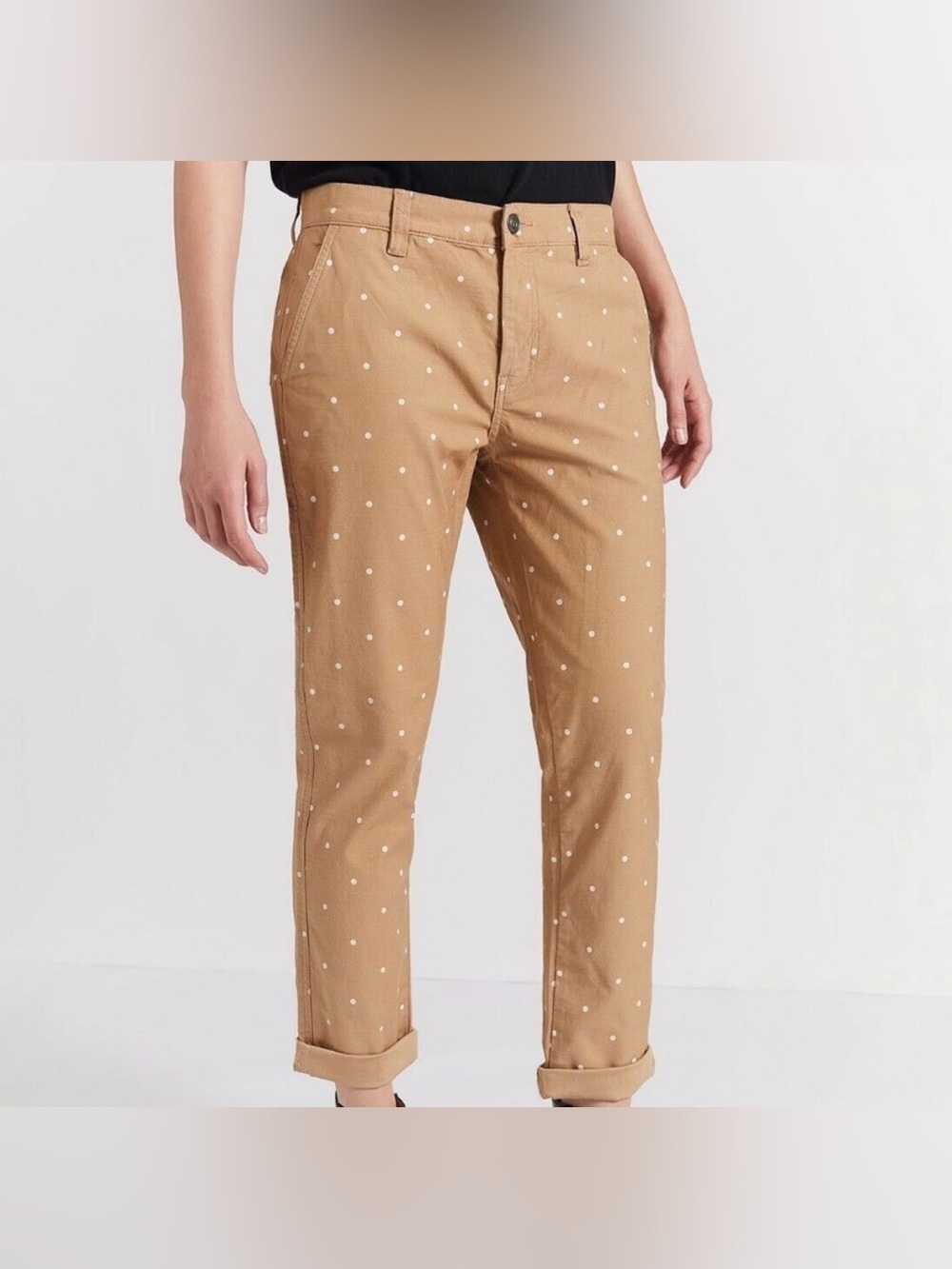 NWOT Current/Elliot The Confidant Pant in Barkley Polka Dot Size 25 - Picture 2 of 10